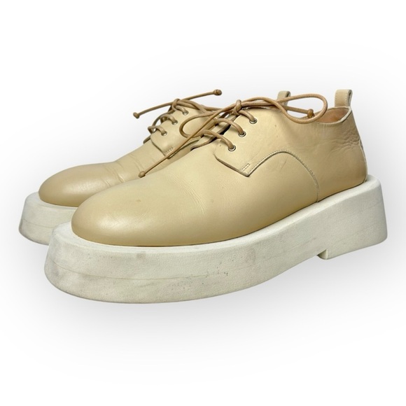 Marsèll Gommellone Derbys in Biscuit/Ivory 39 - Picture 6 of 13